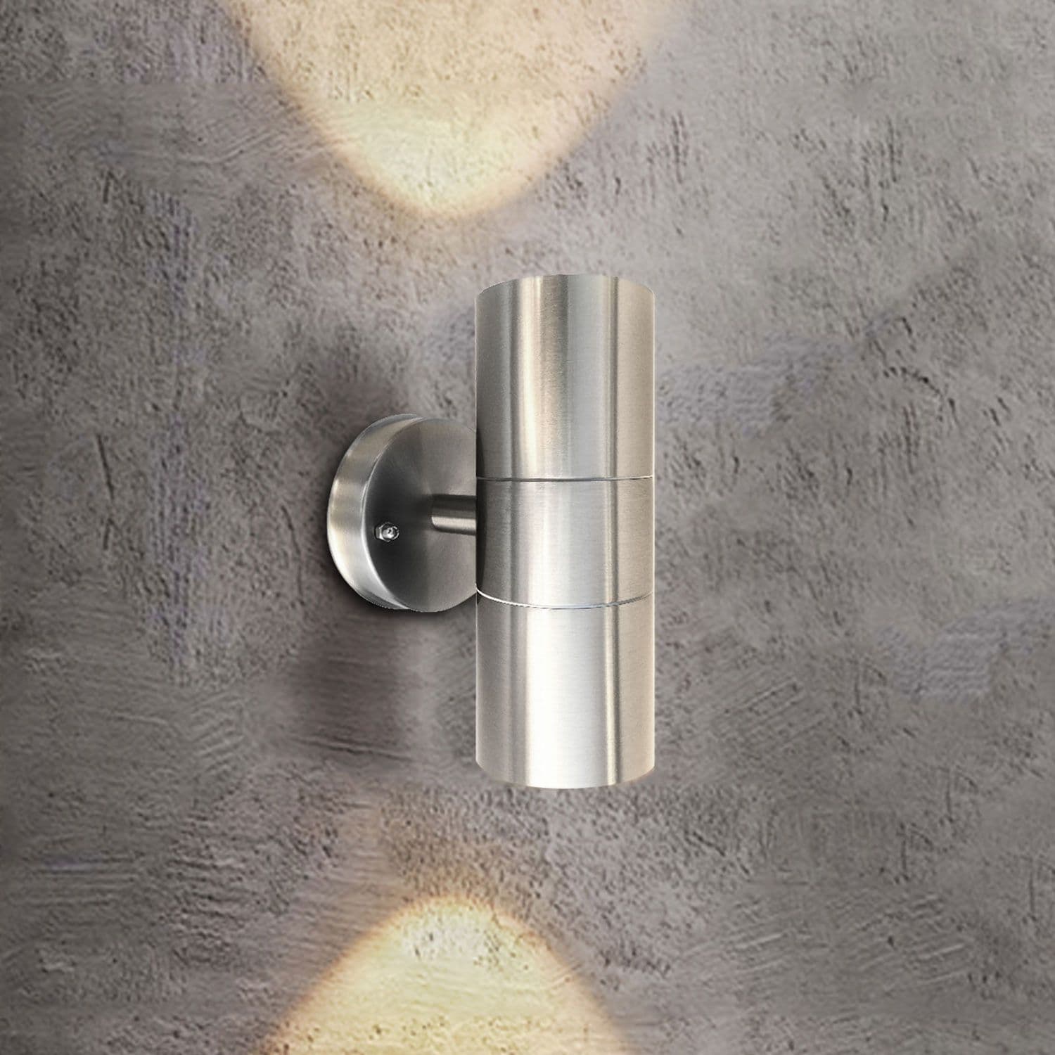 Outdoor Up Down Wall light steel IP44