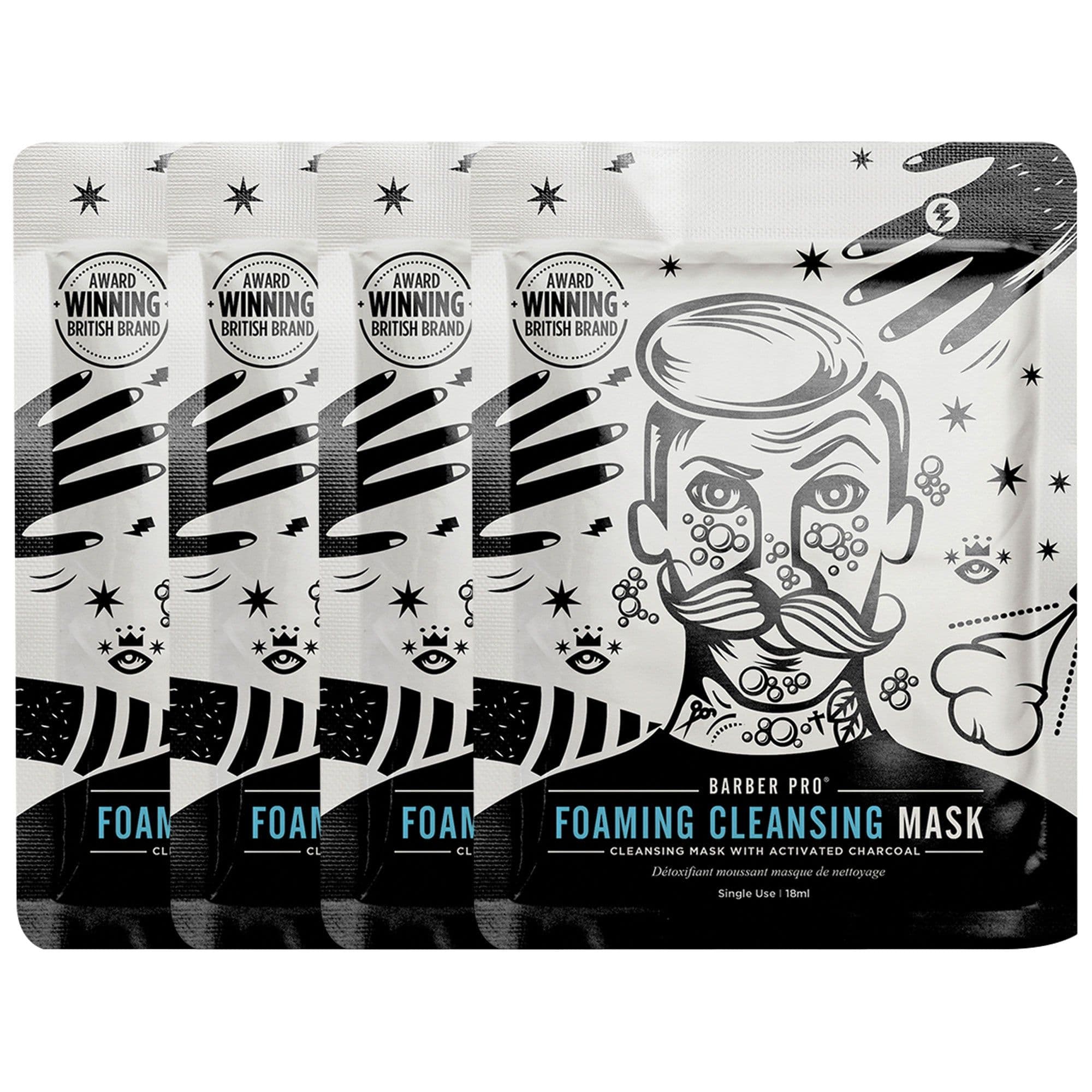 Foaming Cleansing Mask Pack 4