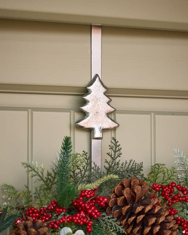 Tree Over Door Christmas Decoration Wreath Hanger Hook