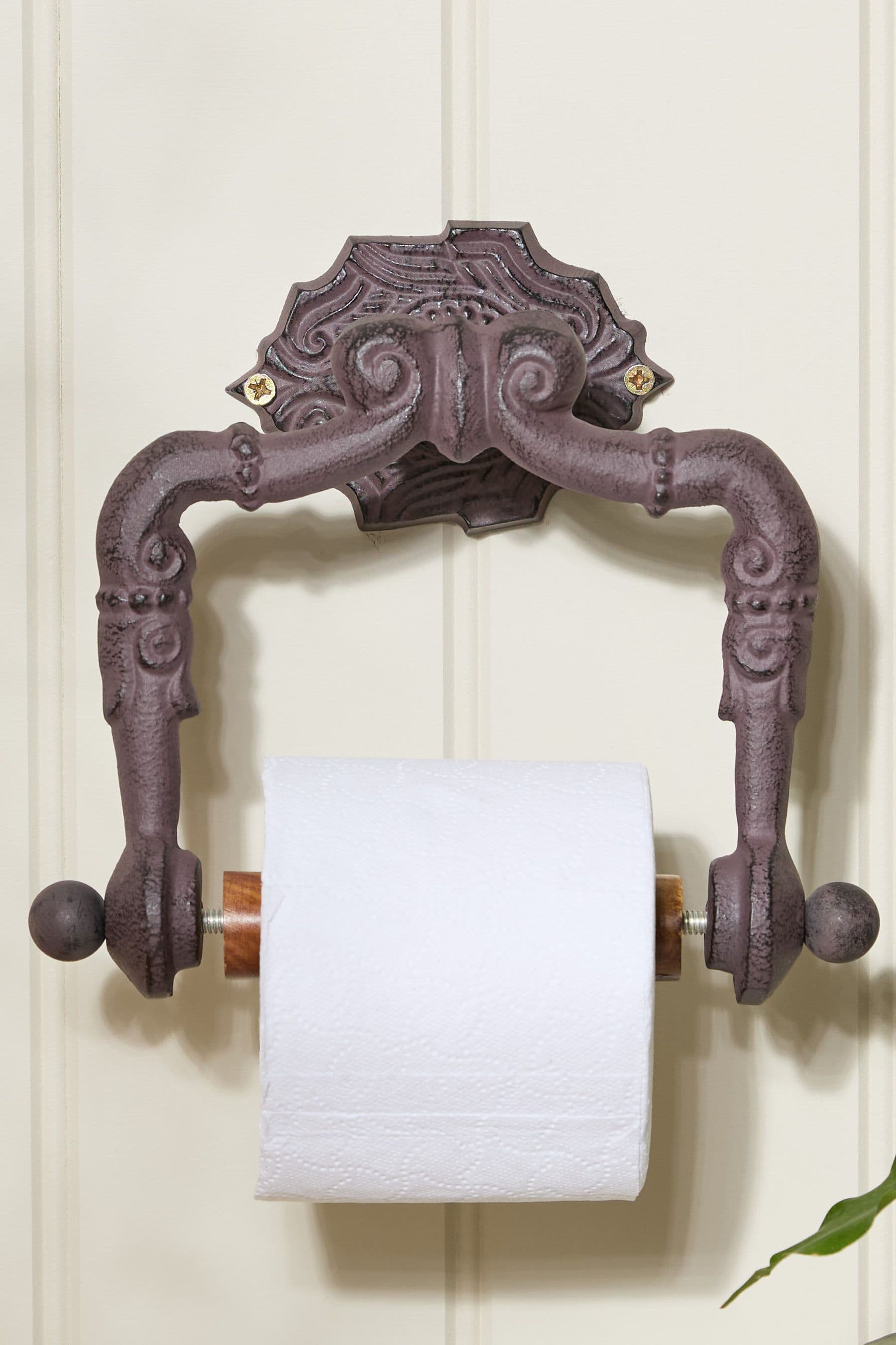 Cast Iron Wall Mounted Bathroom Toilet Paper Roll Holder