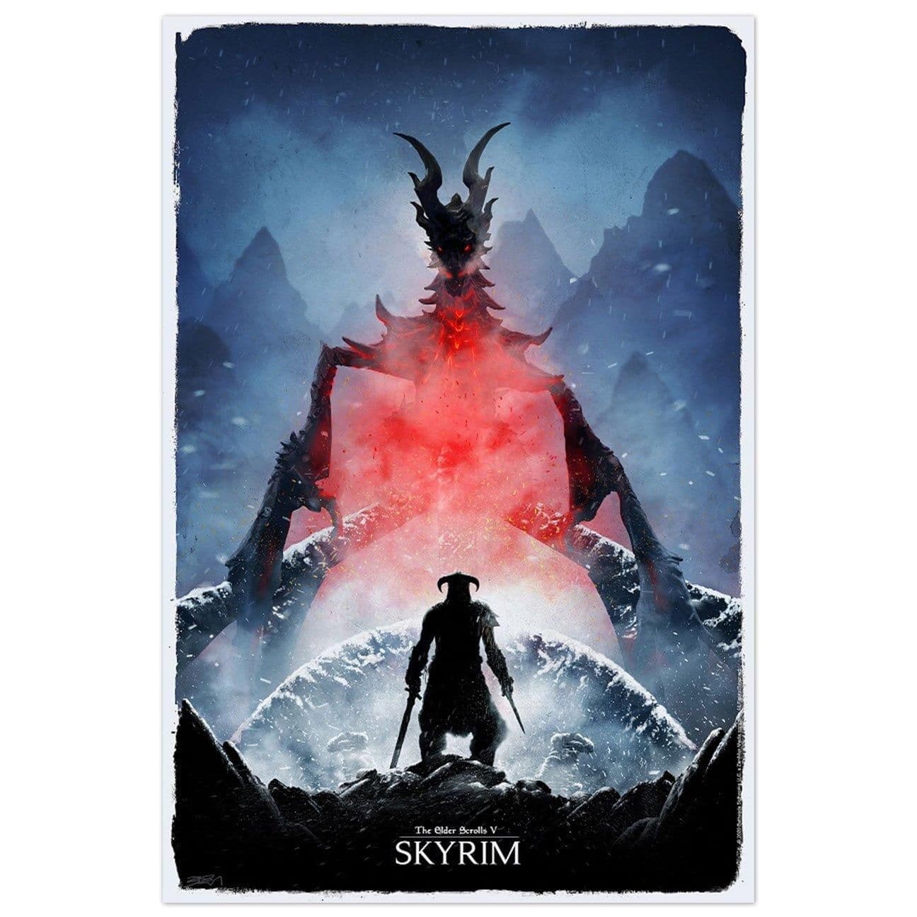 Skyrim Limited Edition Artwork