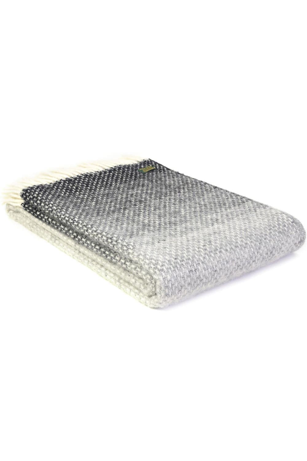 Ombre Pebble Wool Throw 100% Pure British Wool