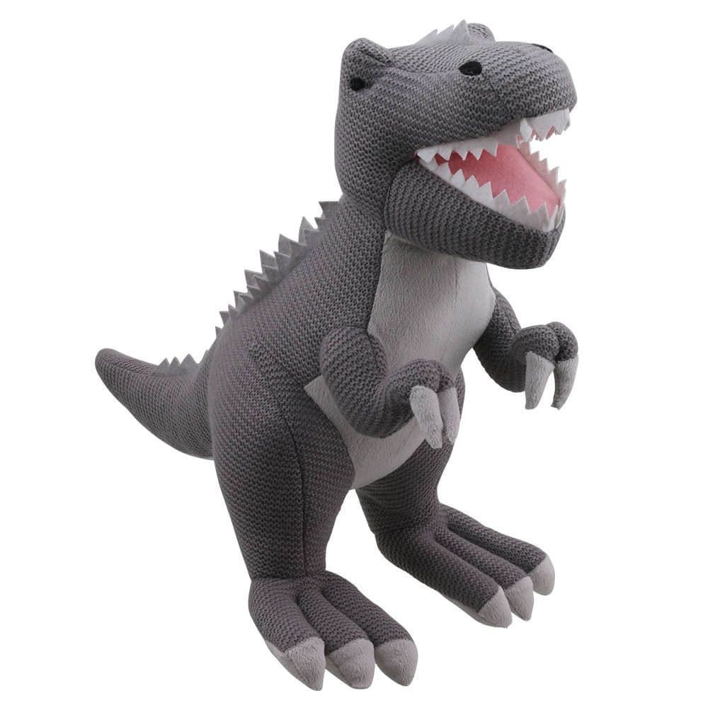 Wilberry Knitted T Rex Large