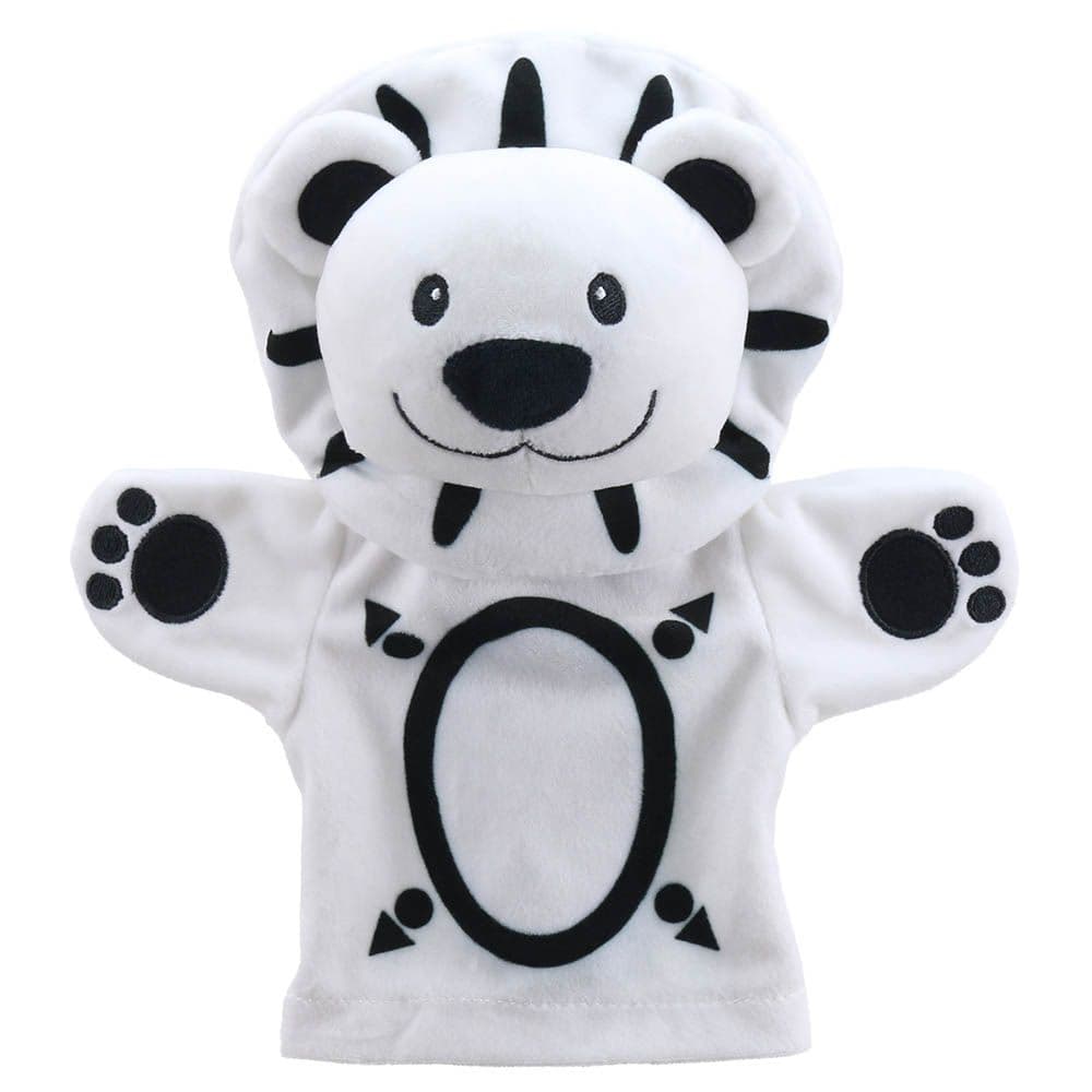 My First White Puppets Lion