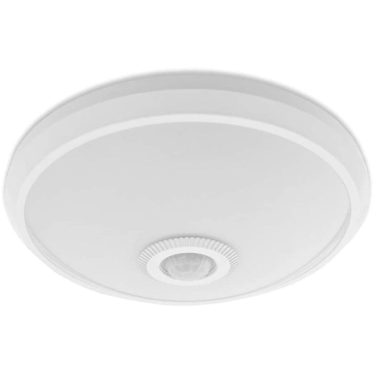 Rizzo White Round Ceiling Light With Motion Sensor