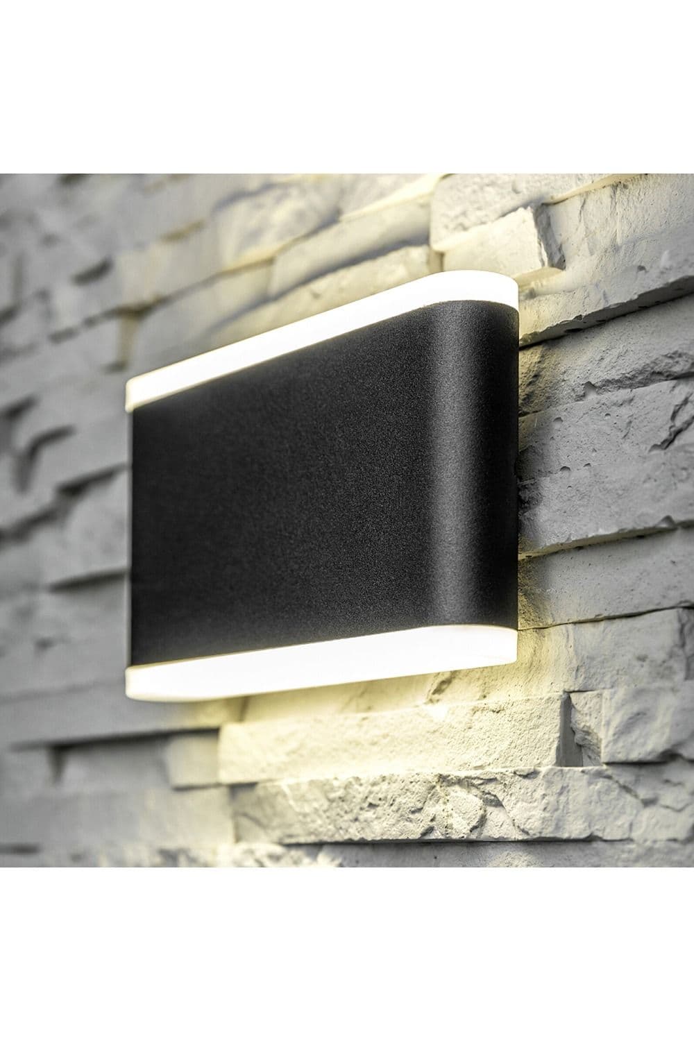 'Emilia' Black Monochrome LED Wall Light