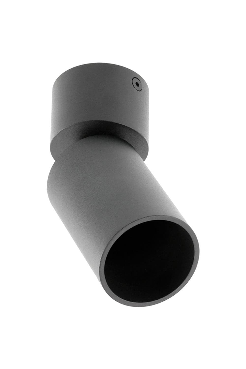 'Willow' Black Cylinder Adjustable Spotlight