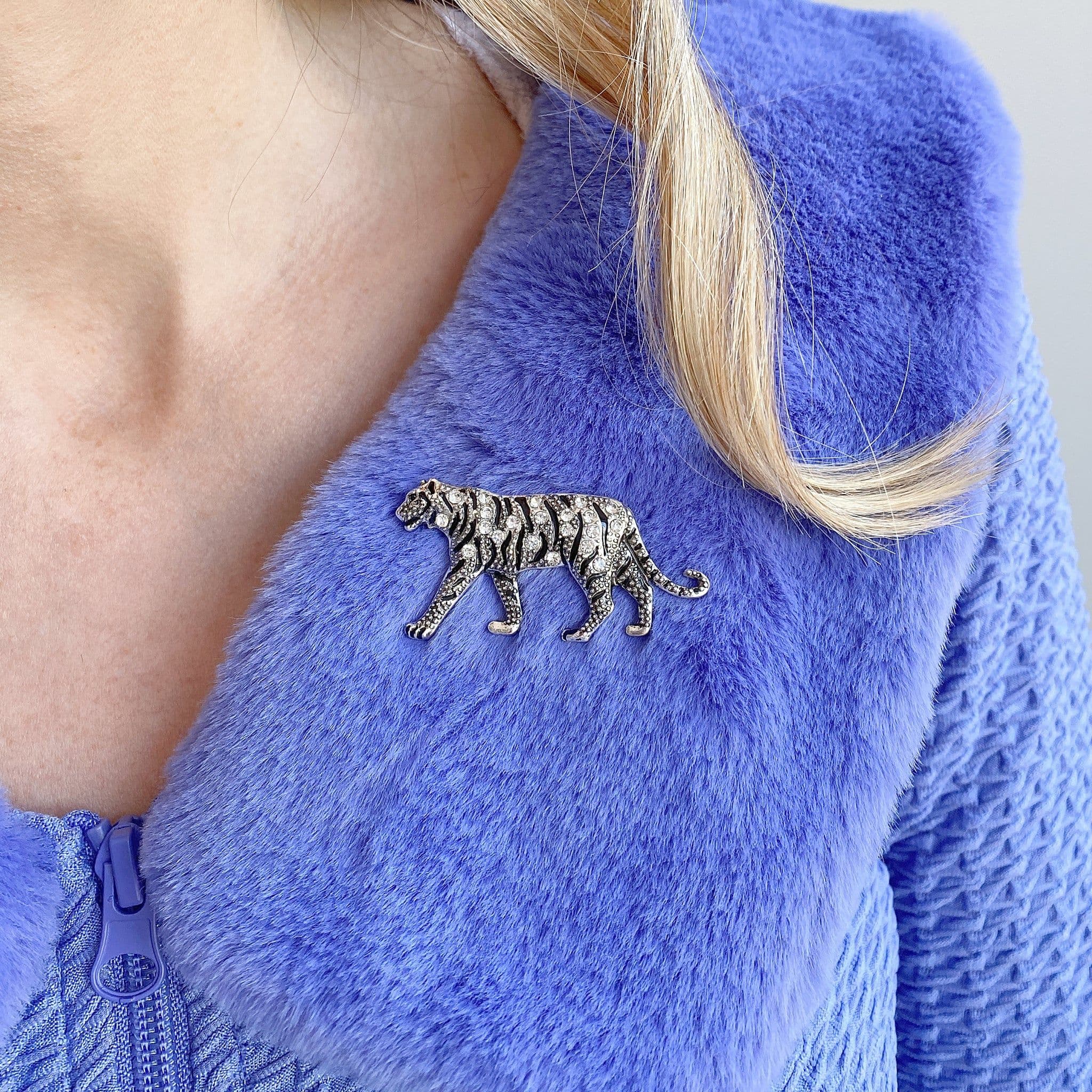 Tiger Brooch