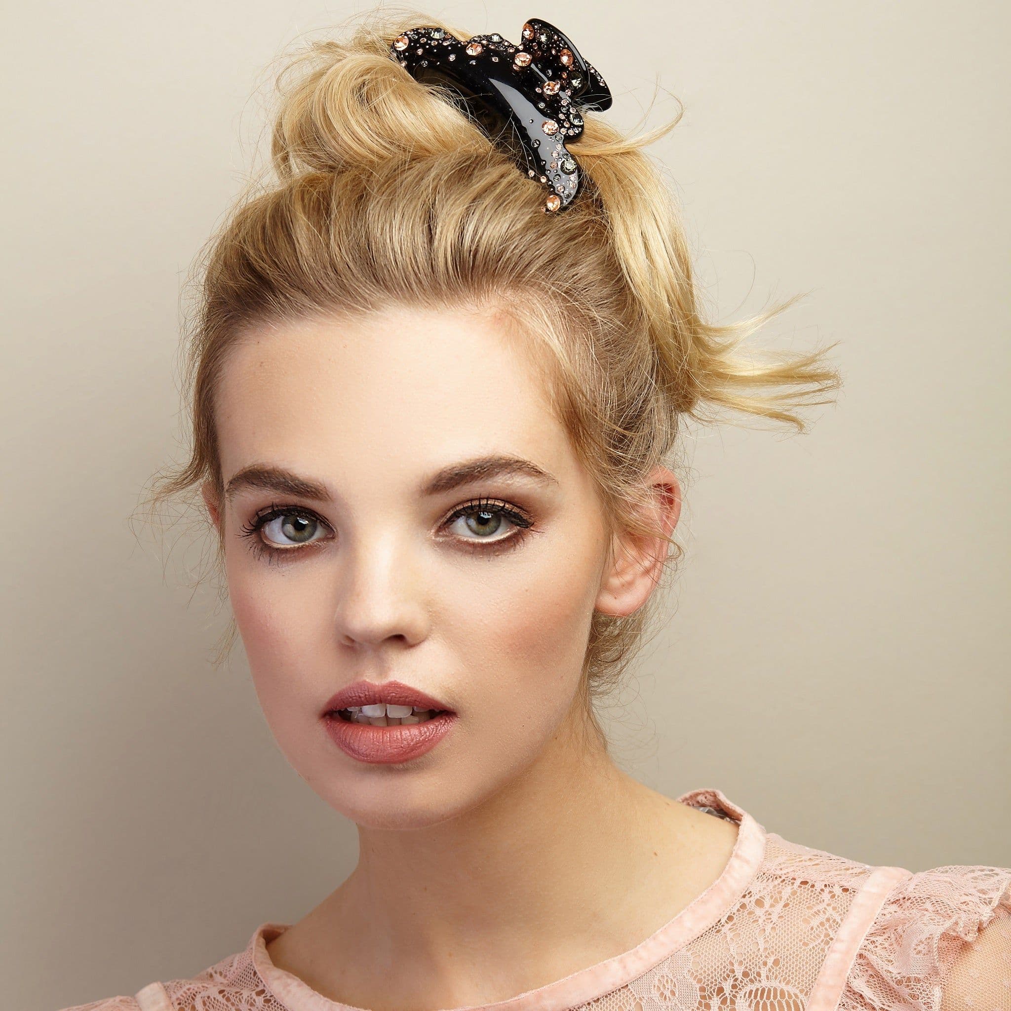 Crystal Hair Claw Clip