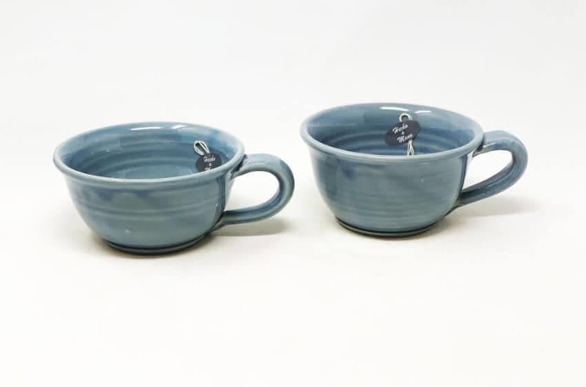 Torres Ferreras Cielo Hand Dipped Set of 2 Breakfast Cups (D) 12cm x (H) 6.5cm