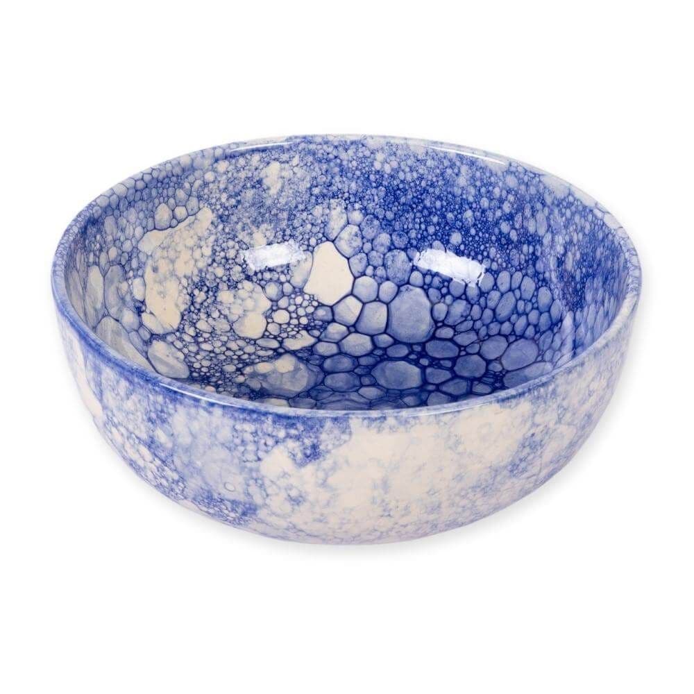 Burbujas Kitchen Dining Ceramic Round Bowl 23cm