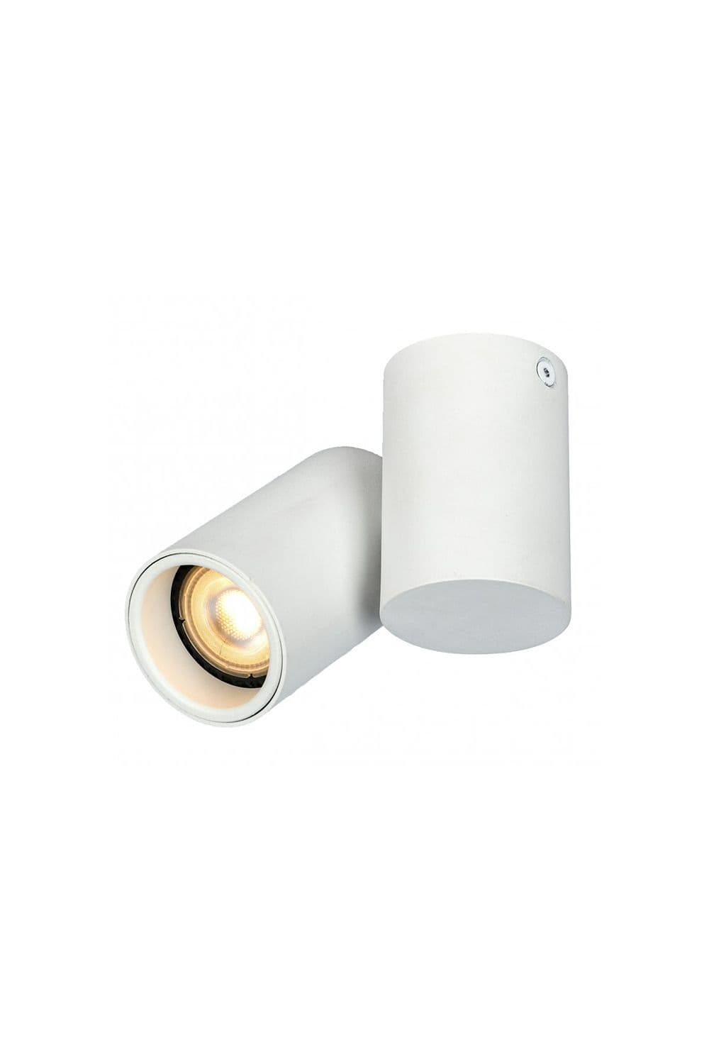 'Lup'  White Modern Single GU10 Adjustable Ceiling Spotlight