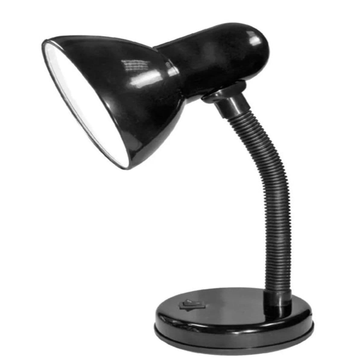 Flexi Black Traditional Flexible Desk Lamp