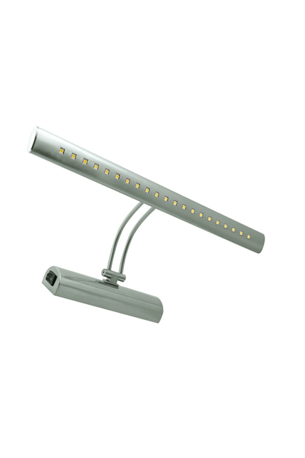 'Kat' LED Satin Nickel Wall Light With Switch