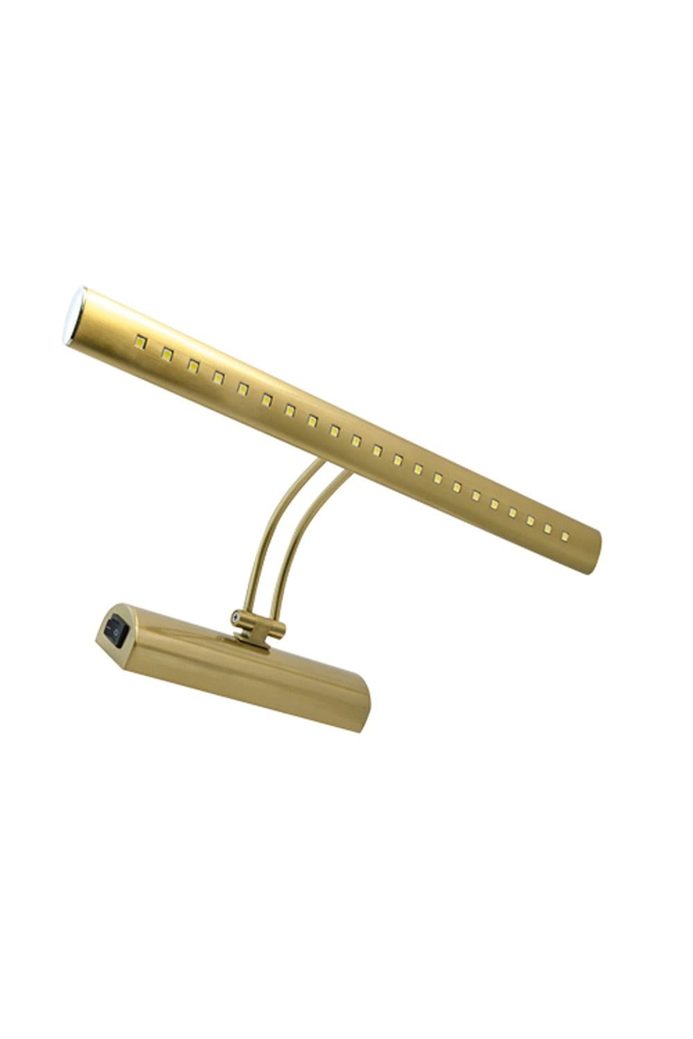 'Kat' LED Antique Brass Wall Light With Switch