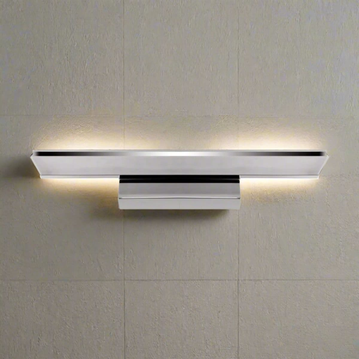 CGC Lighting 'Mills' Chrome IP44 Bathroom Over Mirror Wall Light 9W