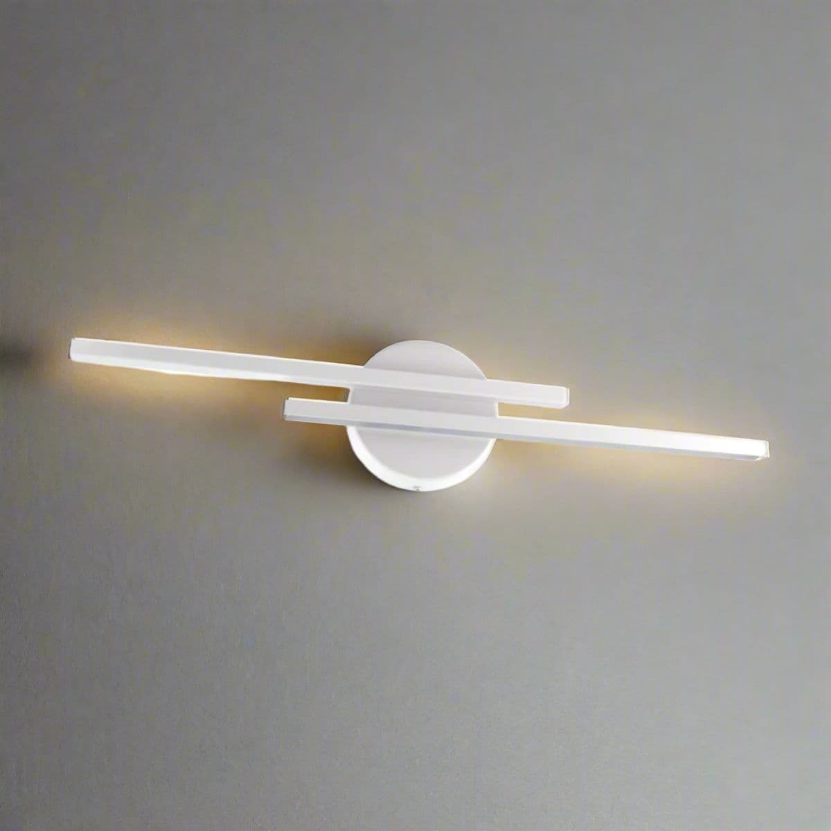'Sash' LED White IP44 Bathroom Rated Wall Light 14W