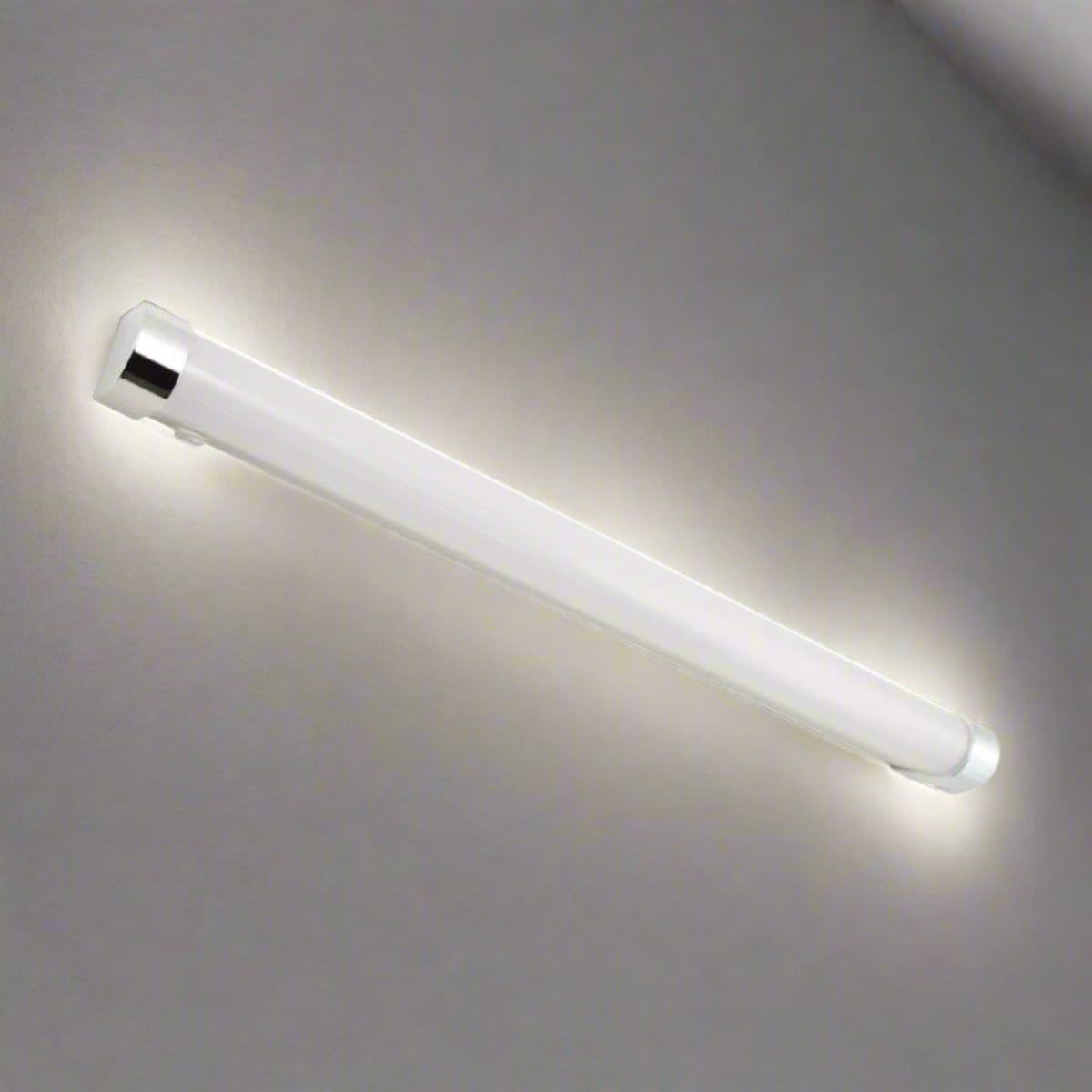 'Sass' Chrome IP44 Bathroom Mirror Wall Light 15W