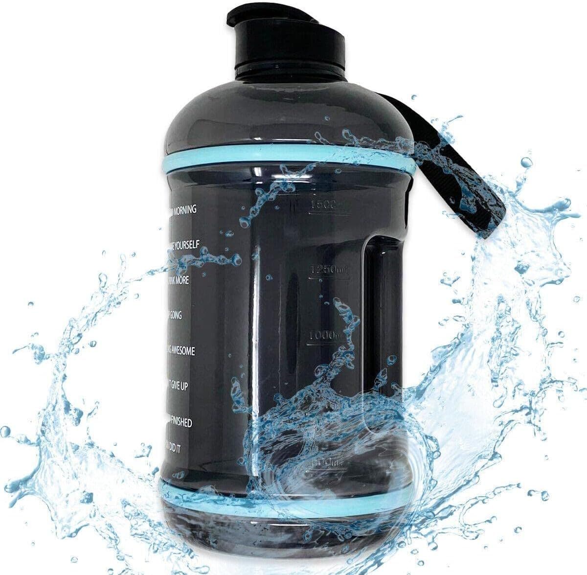 2.2 Liter Large Jumbo Sports Gym Water Bottle Extremely Durable BPA Free Water Jug