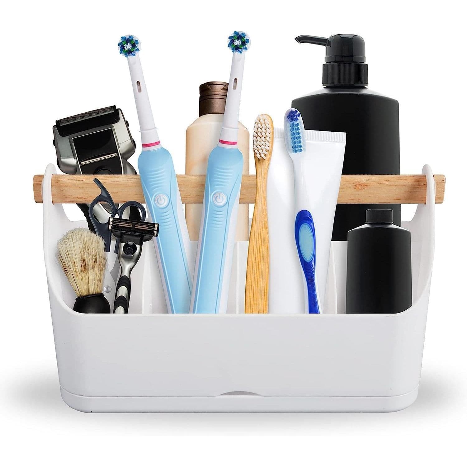 Bathroom Storage Makeup Organiser Space Saver 7 Compartment Organiser