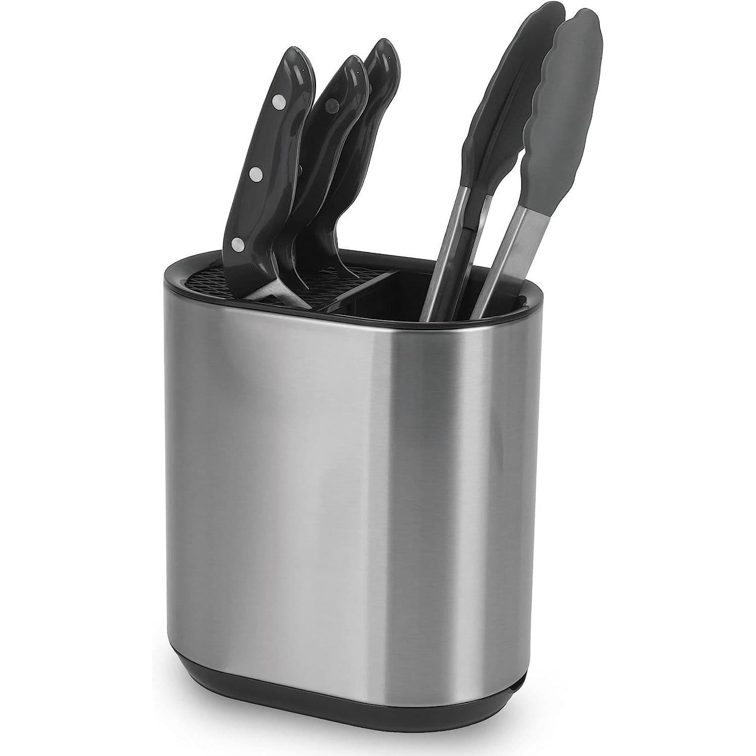 Kitchen Utensil Holder Knife Block Stainless Steel Cutlery Holder Organiser