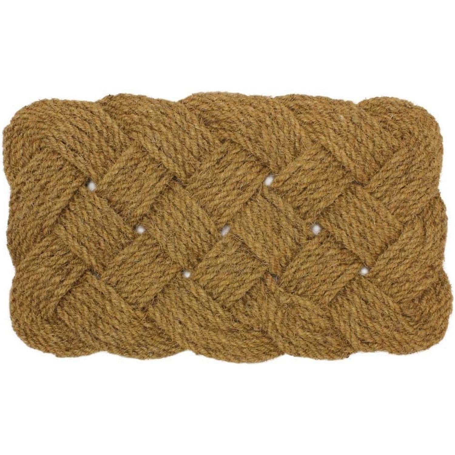 Jute Rope Woven Doormat Eco Coir Door Mats Handmade
