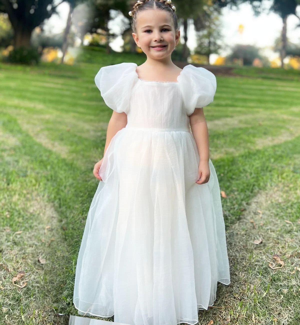 Clara Communion Flower Dress