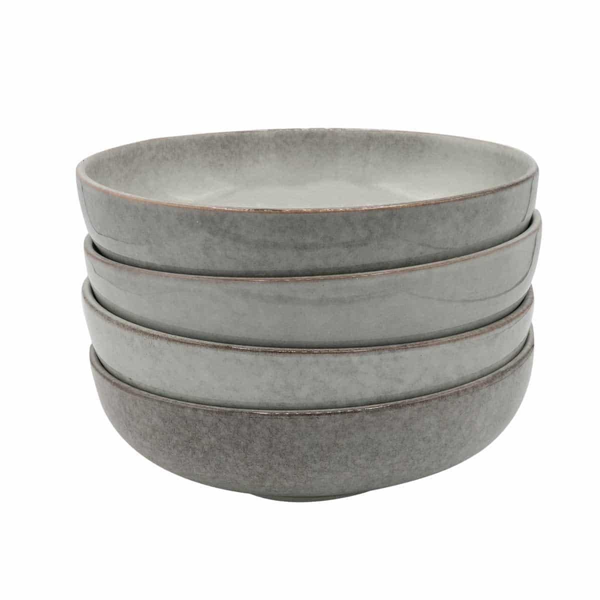 Nordic Stoneware Set of 4 - Pasta Bowls