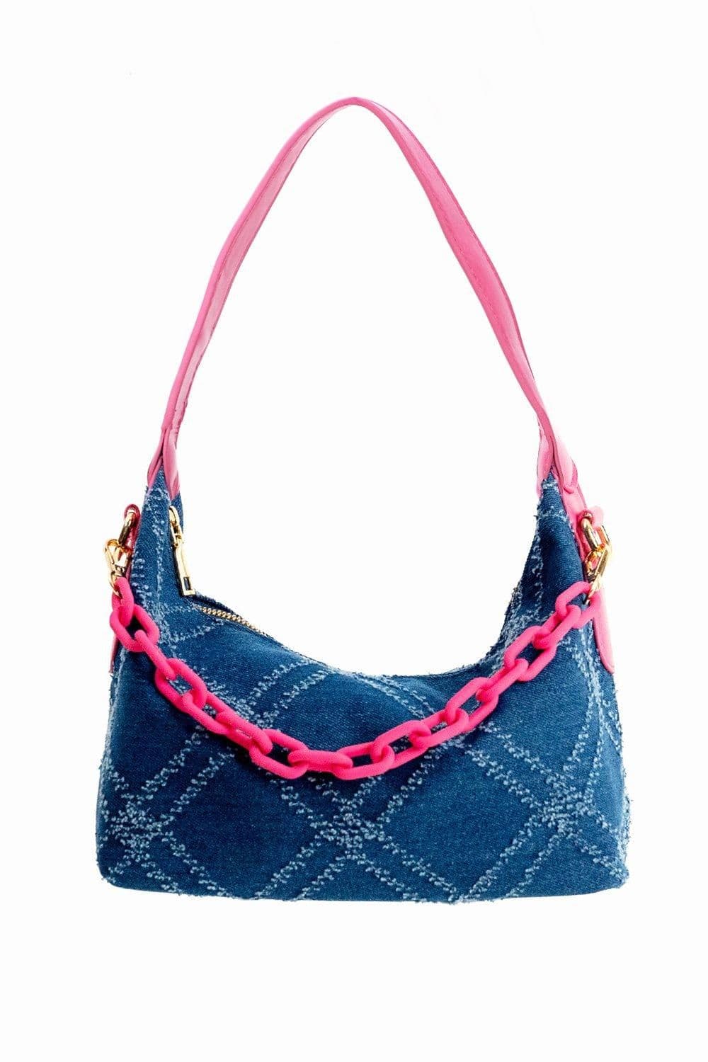 Slouchy Denim Shoulder Bag