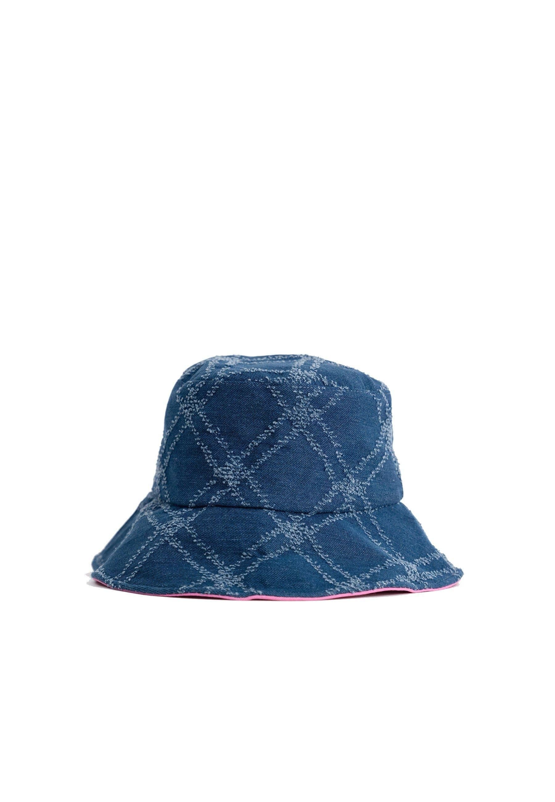 Quilted Denim Bucket Hat