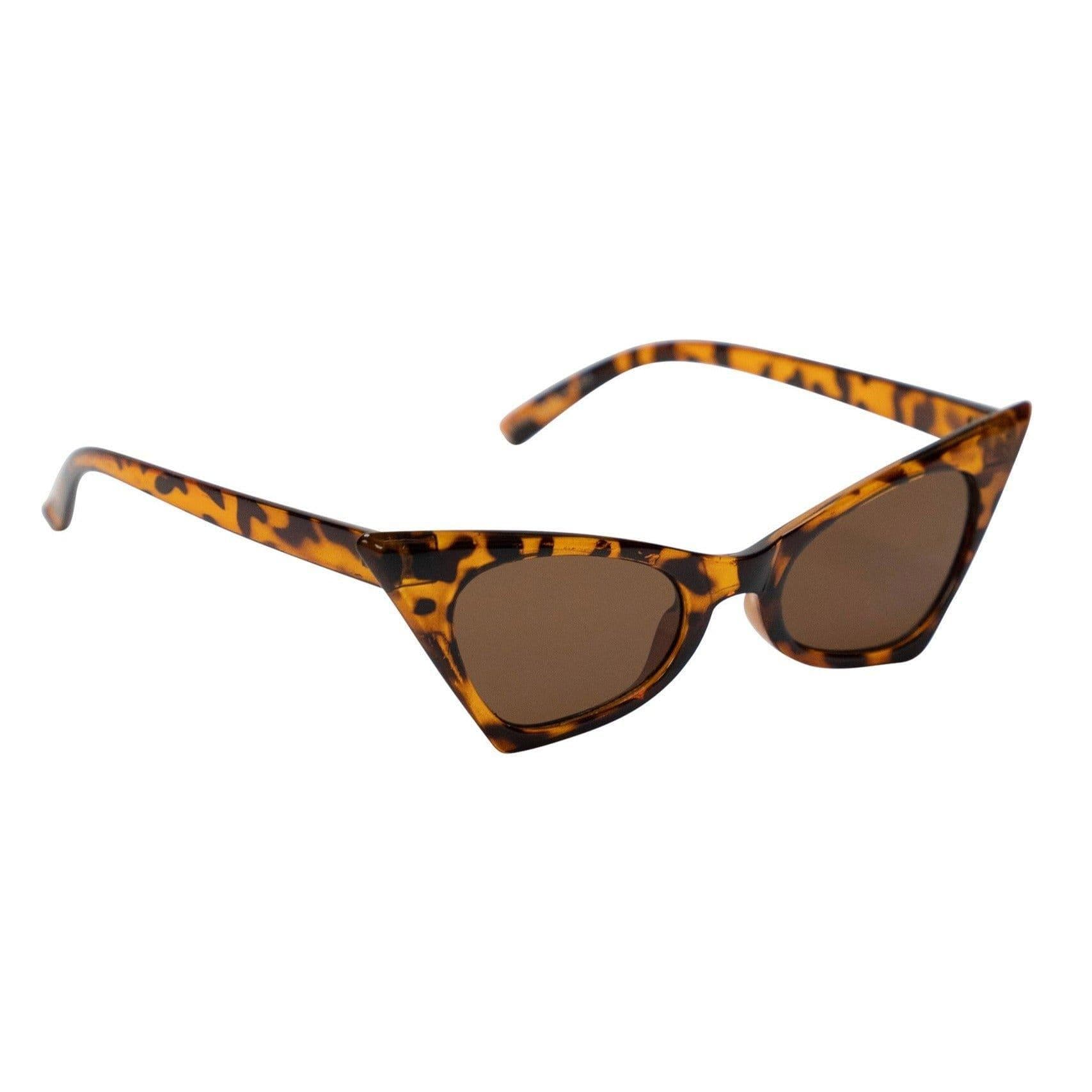 Pointed Cat Eye Sunglasses Tortoiseshell