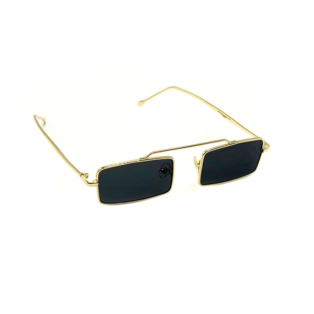 Metal Frame Rectangle Sunglasses