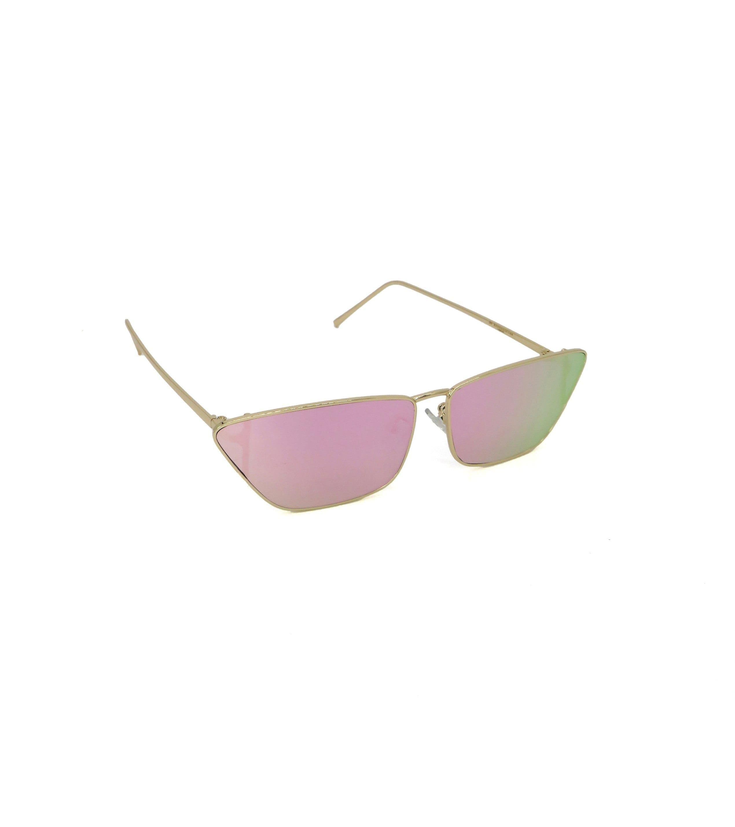 Mirrored Cat Eye Sunglasses Multicoloured