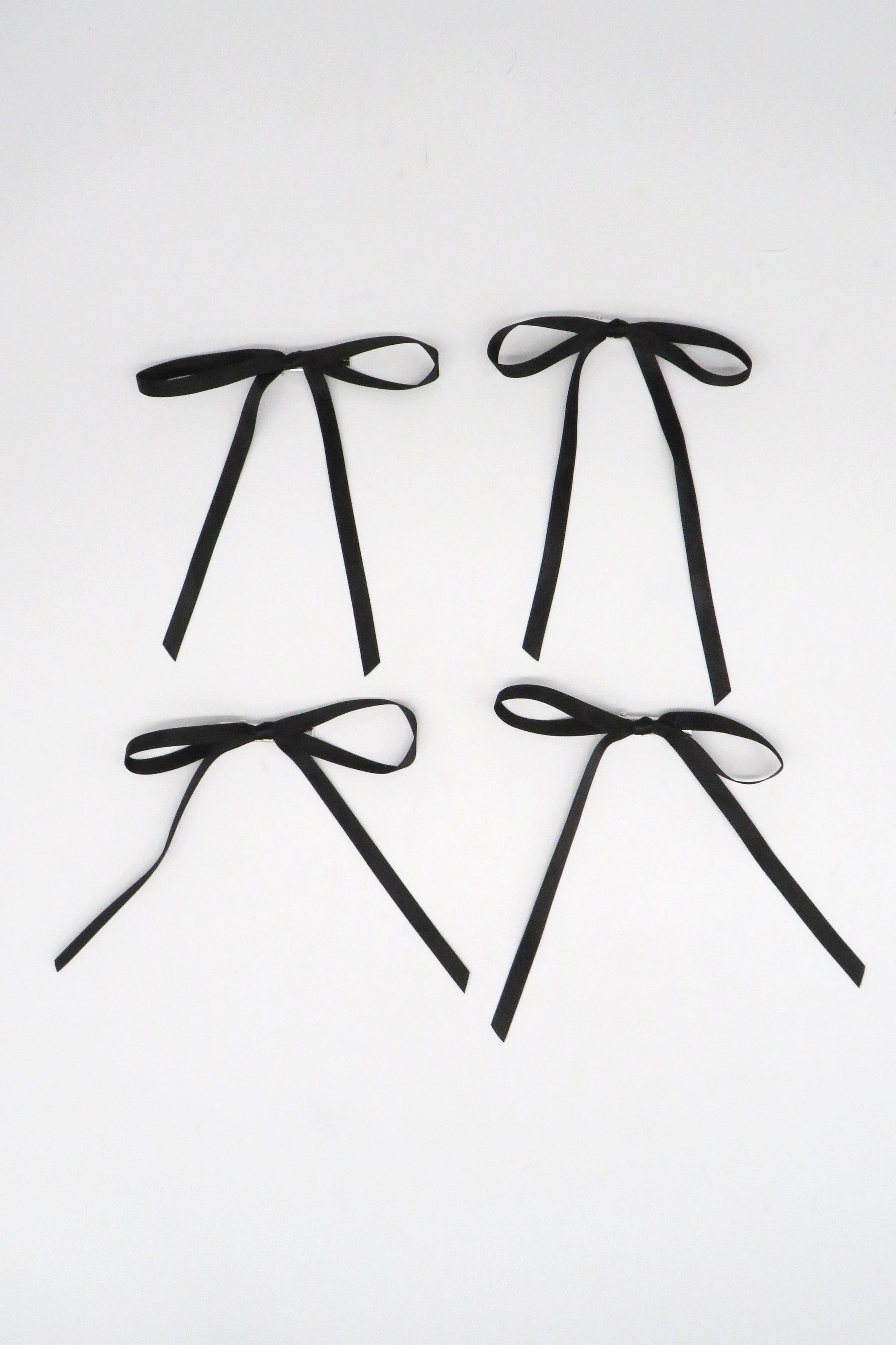 Mini Satin Bows 4 Pack