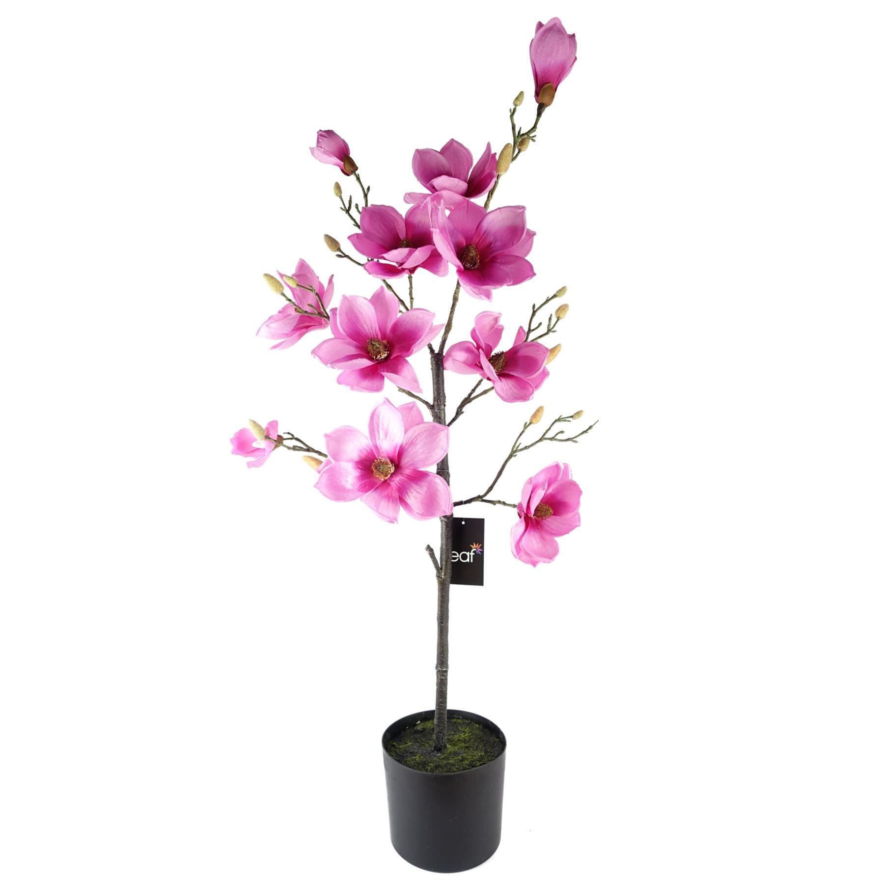 110cm Magnolia Artificial Tree Pink Potted