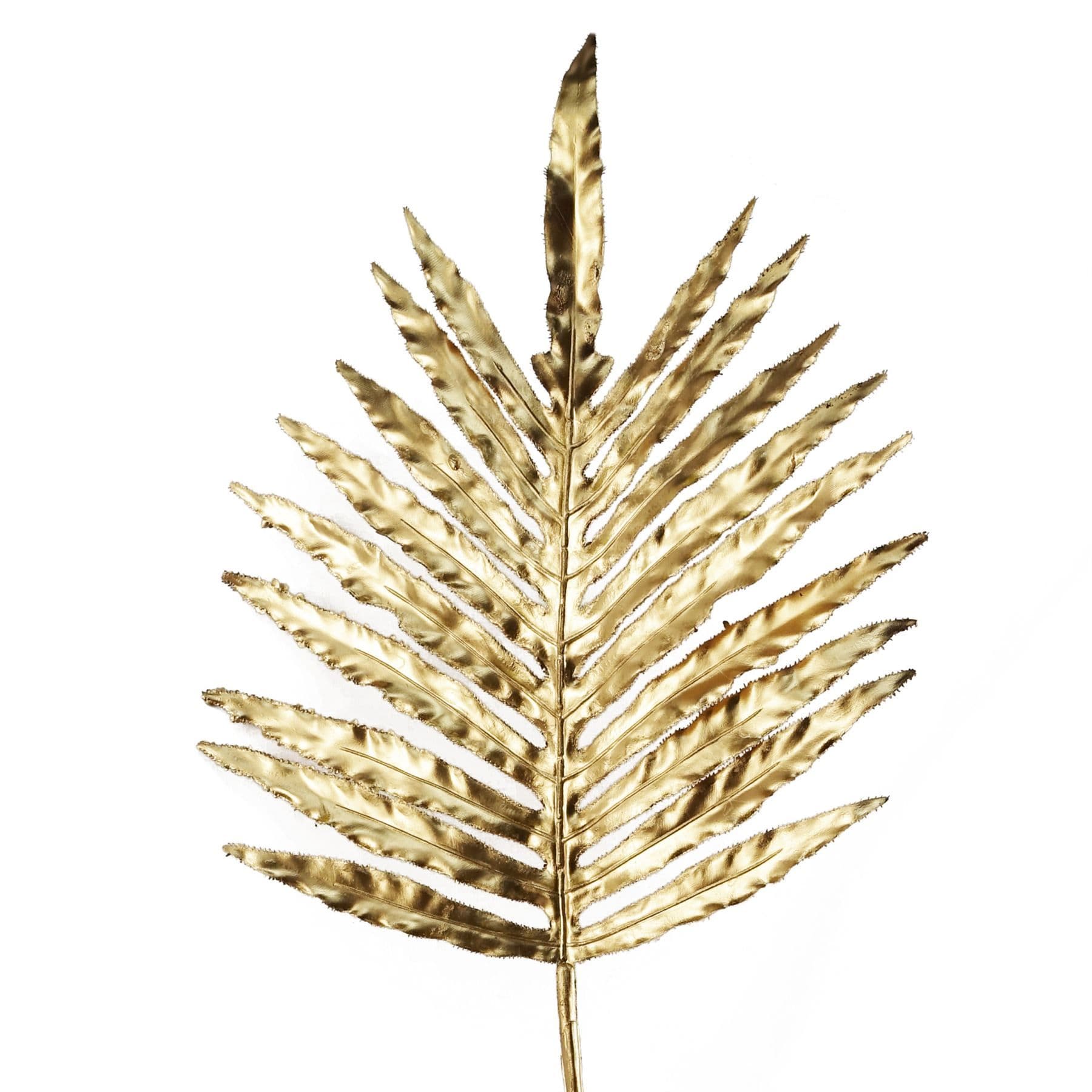 95cm Gold Palm Leaf Artificial Foliage Stem