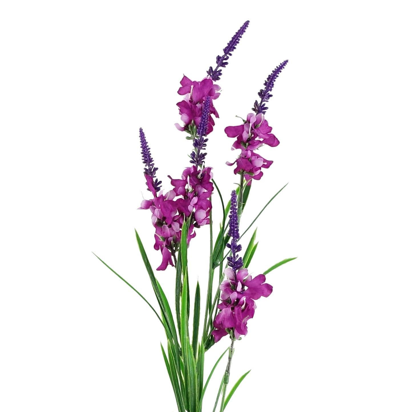 80cm Dark Pink Larkspur Artifical Stem