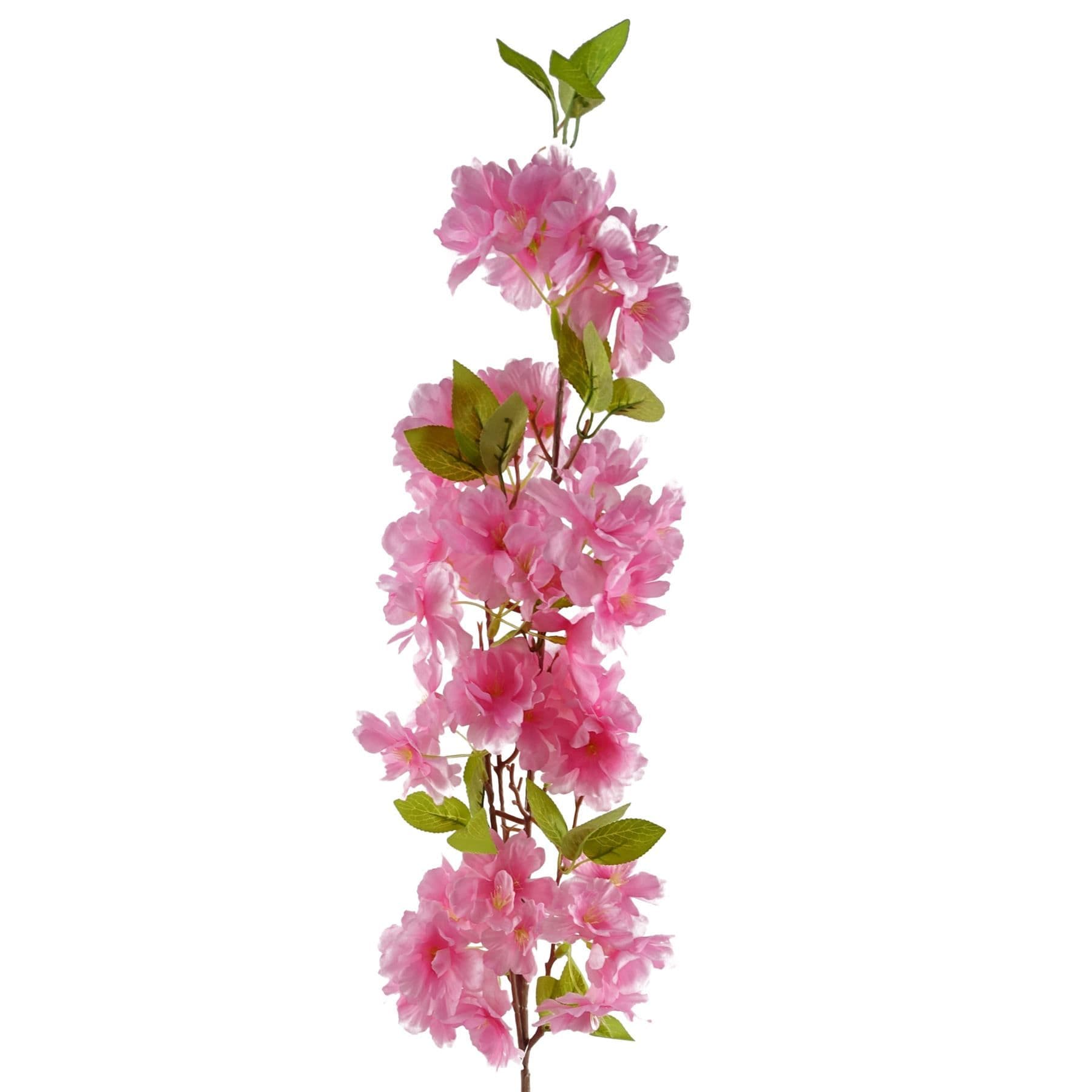 100cm Pink Artificial Blossom Stem