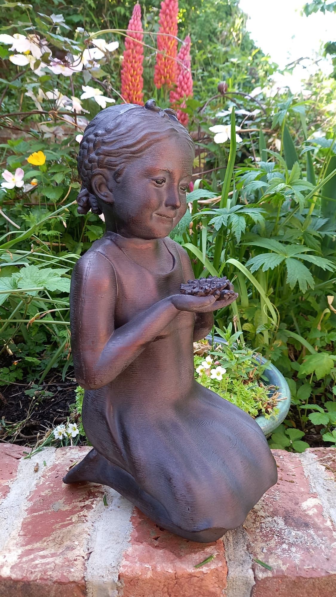 Butterfly Garden Sculpture Ornament