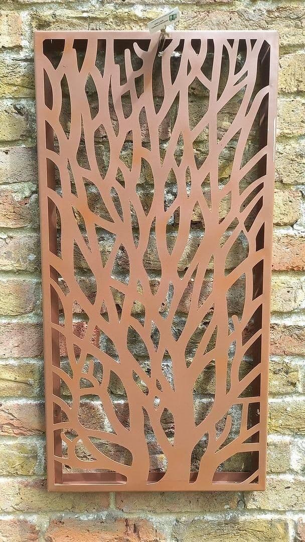 Tree Decorative Screen Wall Art Plaque 780mm Tall