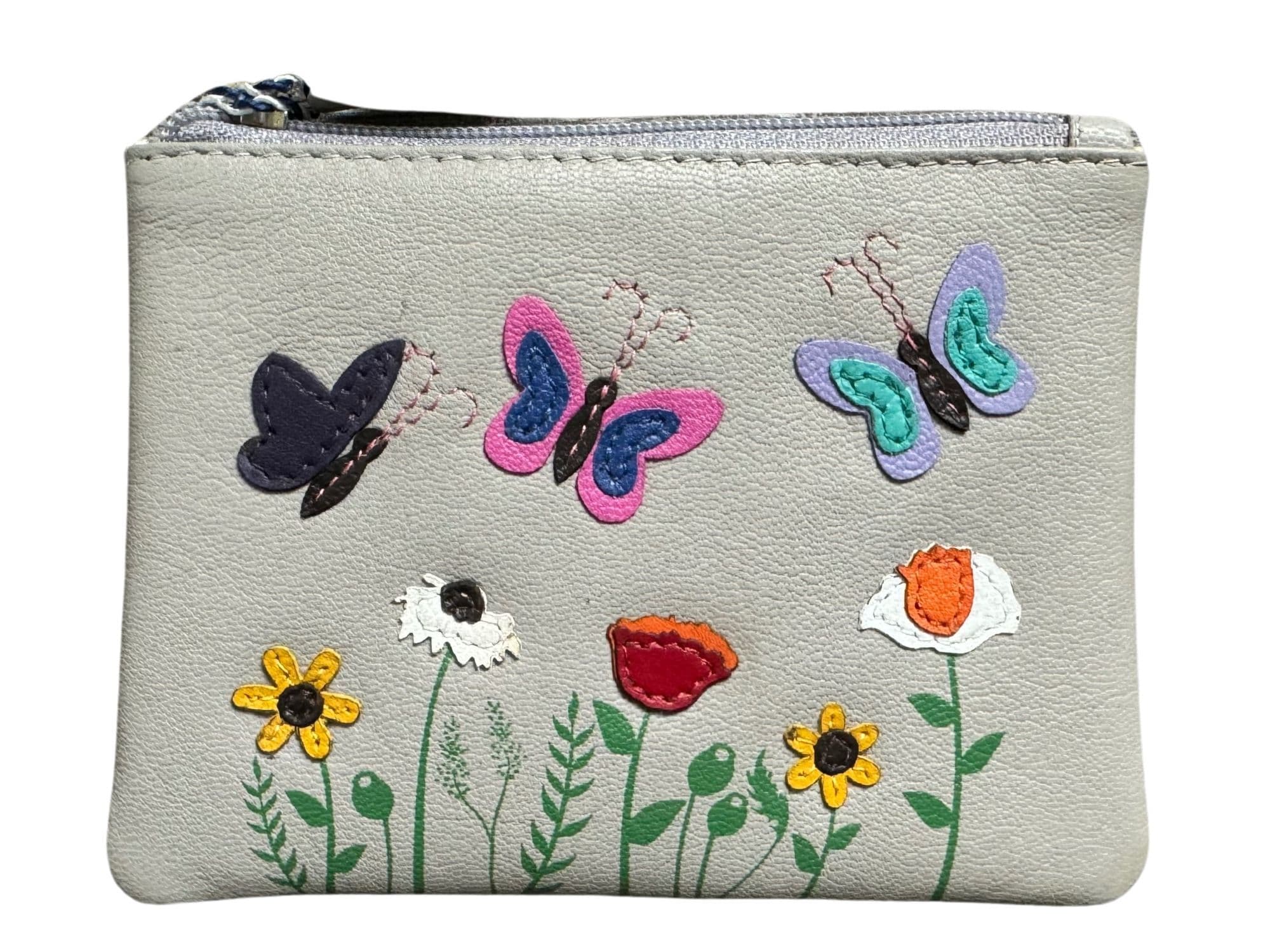 Sophia Floral Butterflies RFID Coin Purse