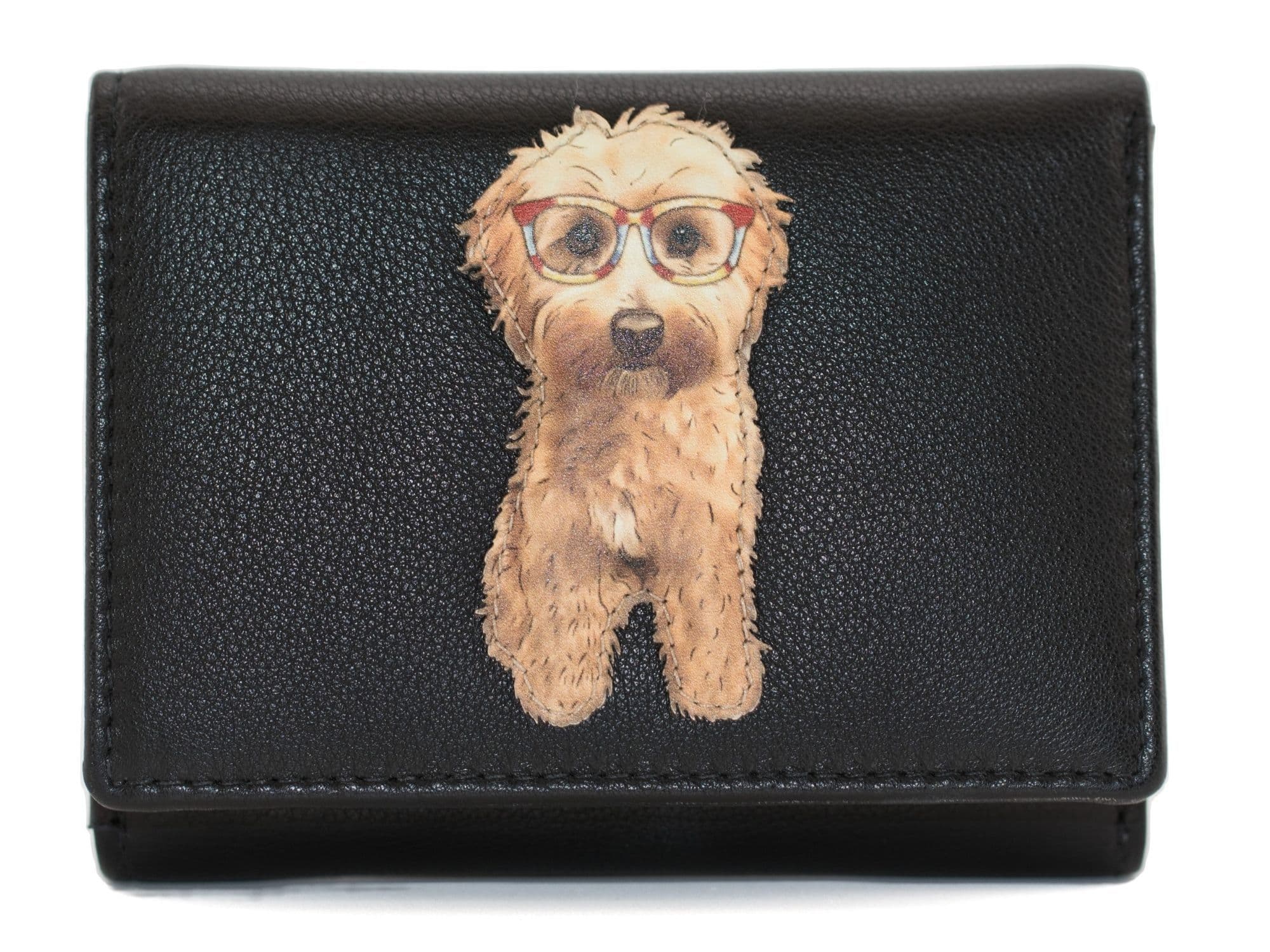 Cavapoo Cockapoo Dog Trifold RFID Purse
