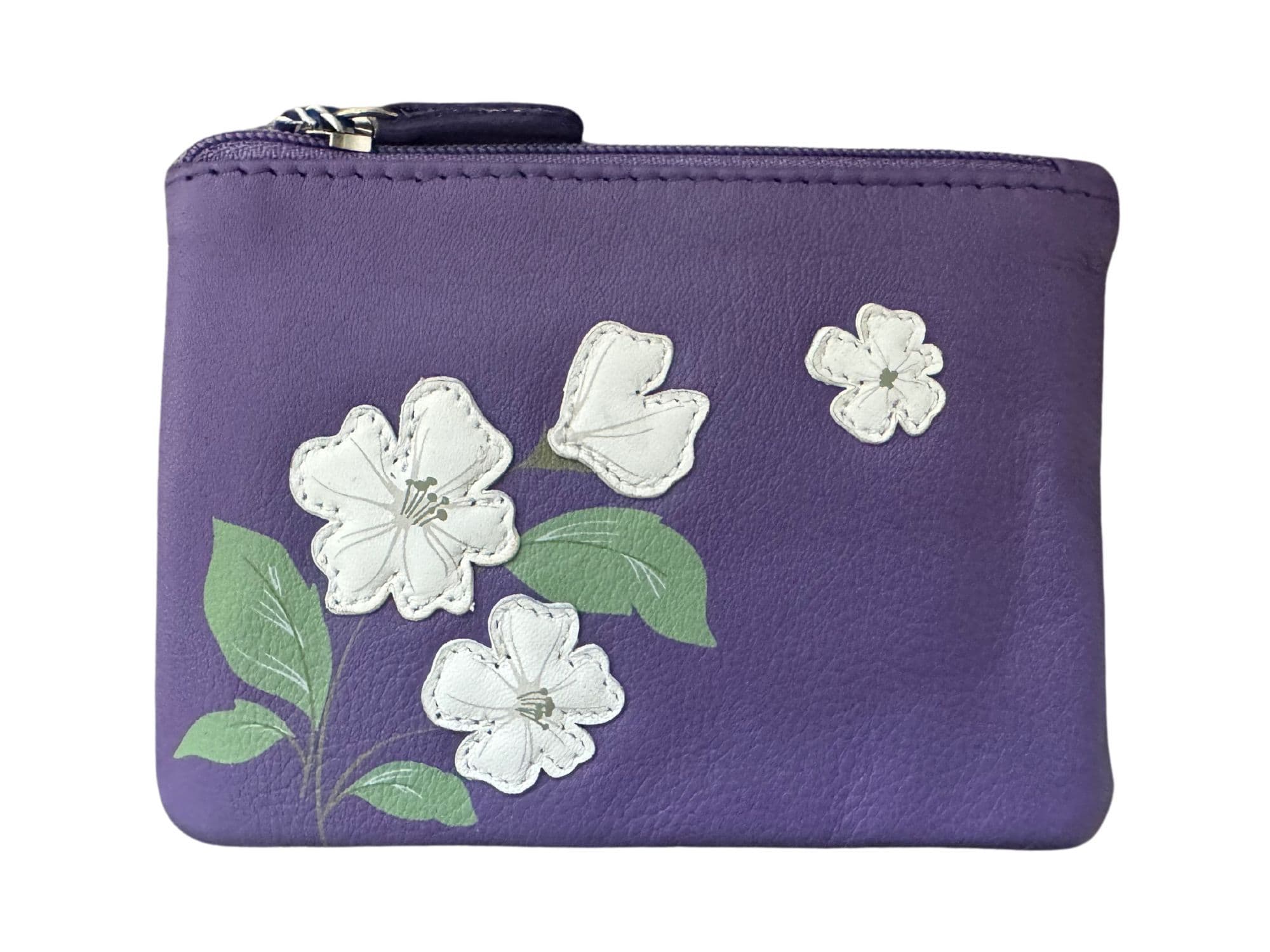 Sakura Floral RFID Coin & Card Purse