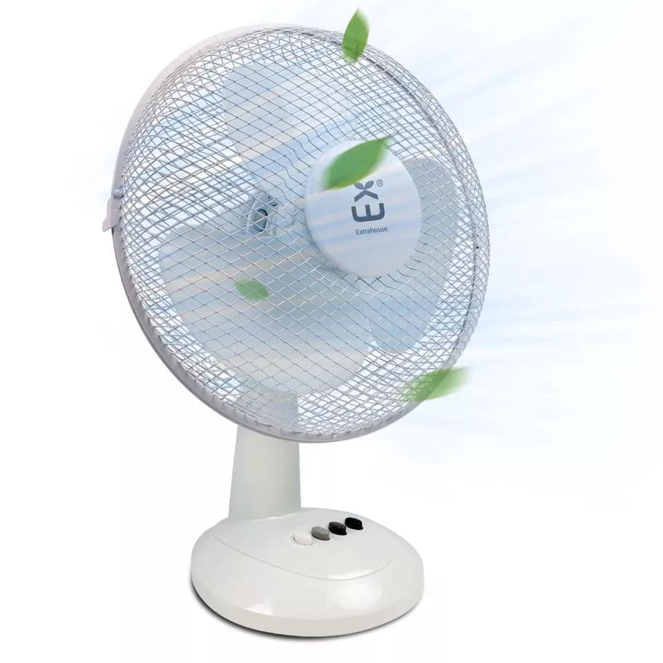 12 inch Oscillating Electric Fan Desk Fan