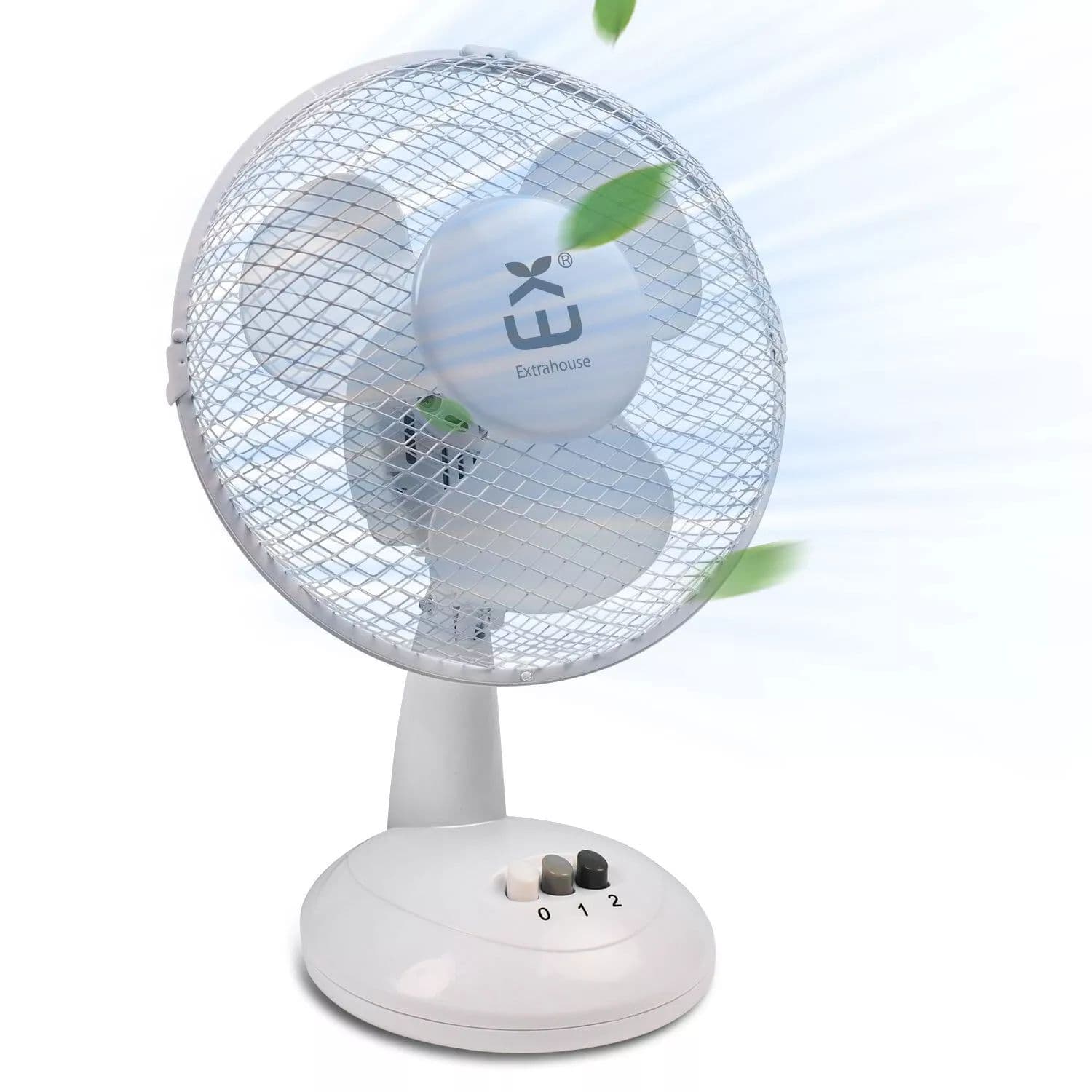 9 Inch Oscillating Electric Fan Table Fan 2 Speed Setting