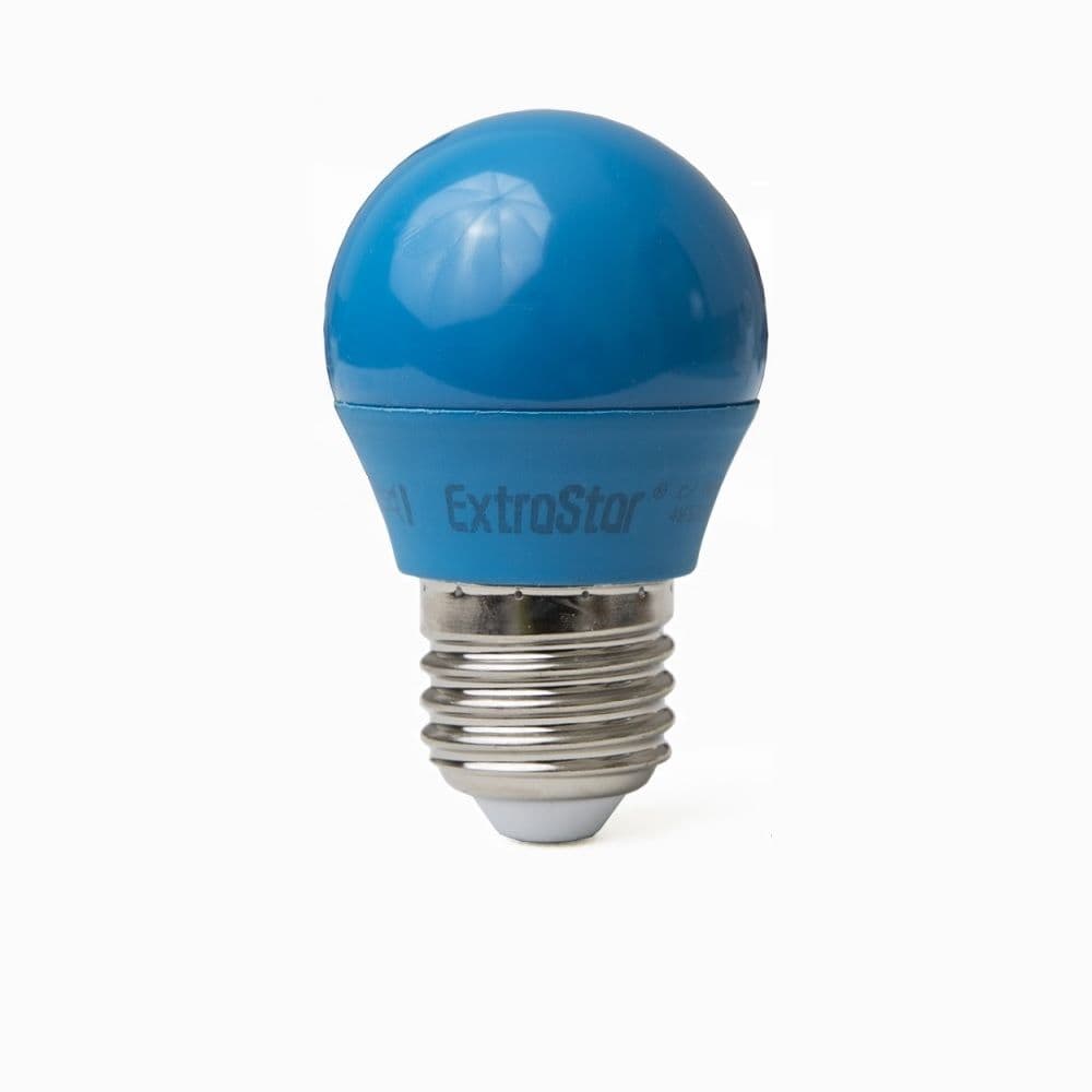 4W LED Golf Ball Modern Coloured Light Bulb E27
