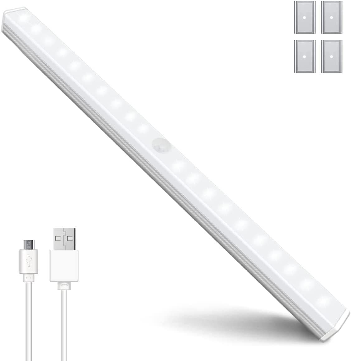 20 cm 1.2W Sensor Wardrobe Light Camping Lantern USB Rechargable Daylight