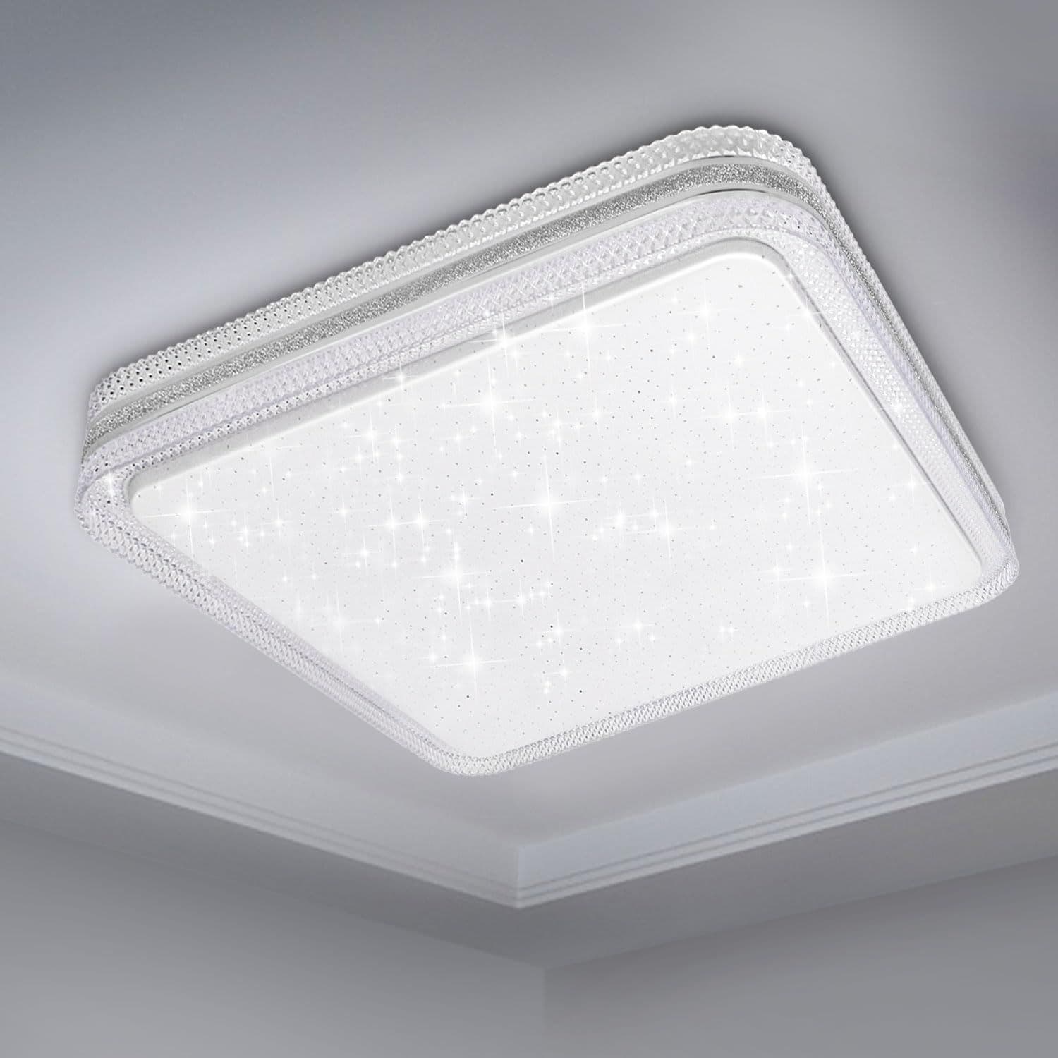 18W LED Square Ceiling Light 6500K 1900 Lumen