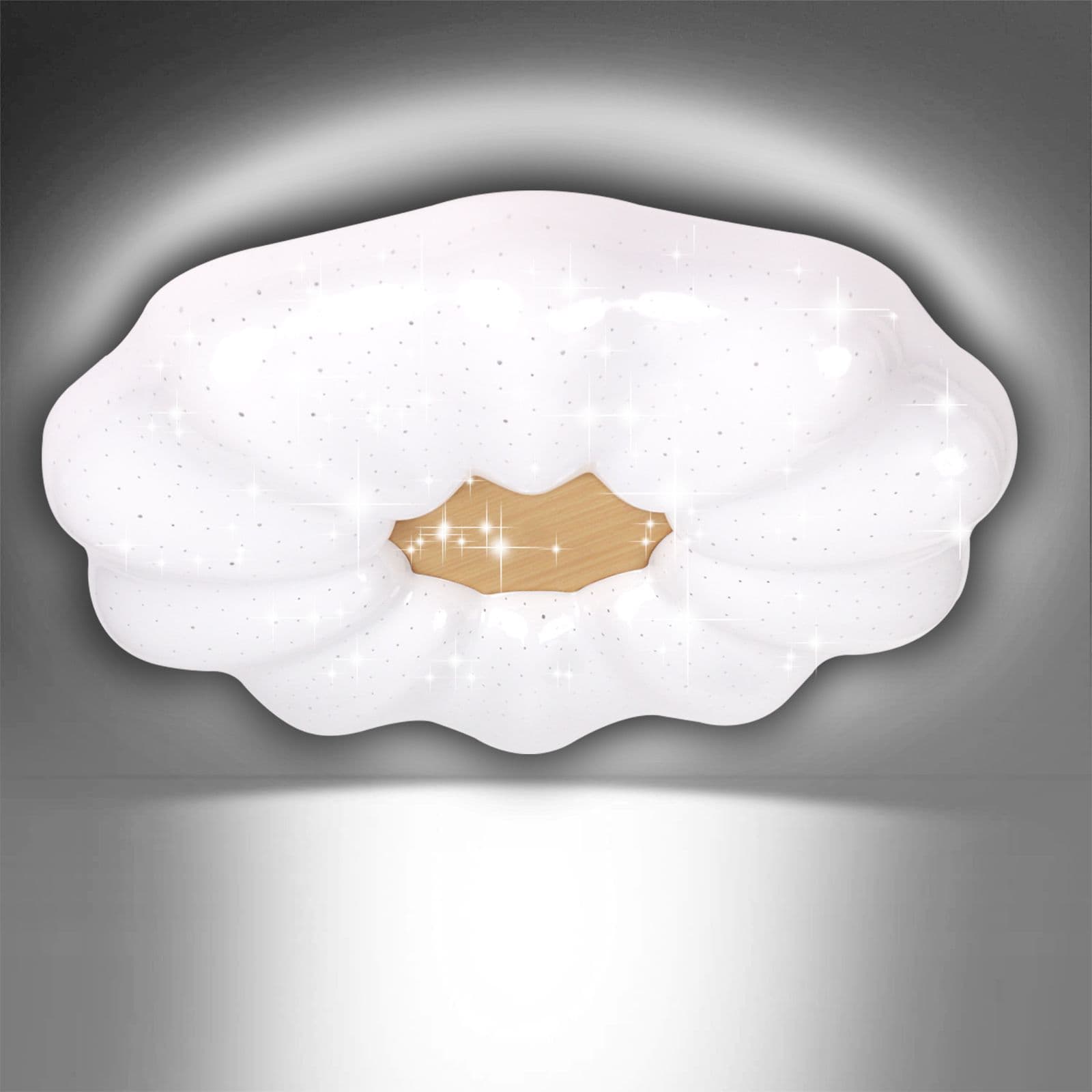 18W LED Floral Shape Ceiling Light 6500K 1950 Lumen