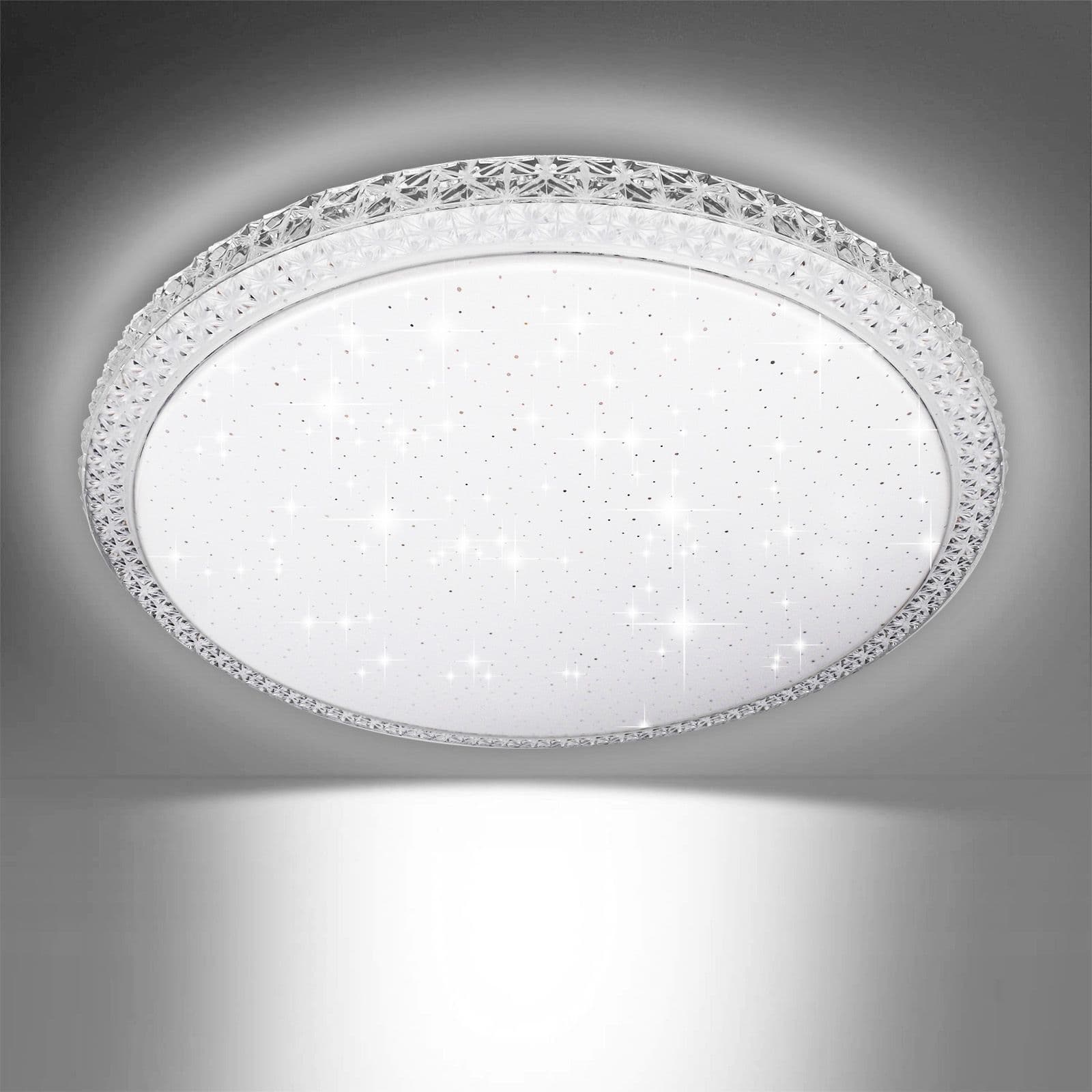 24W LED Ceiling Light 6500K 2500 Lumen Round Shape 39cm